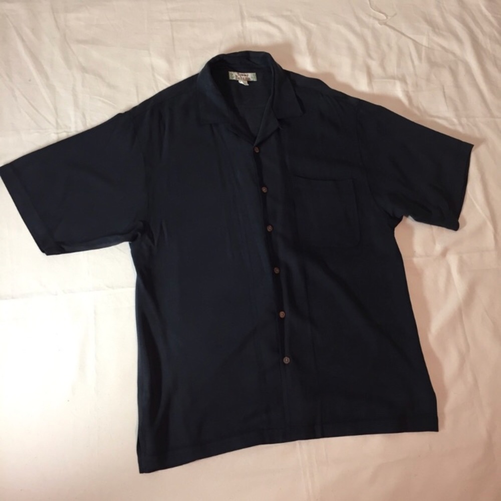 Tommy Bahama Men’s 100% Silk Shirt Size Large